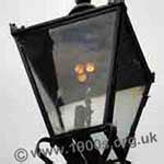 Gas street lamps in the past - Me - wintechmobiles.com