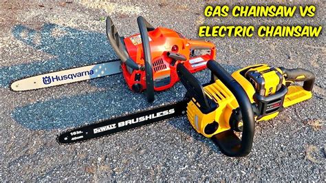 Gas Vs Electric Chainsaw - balustradellc