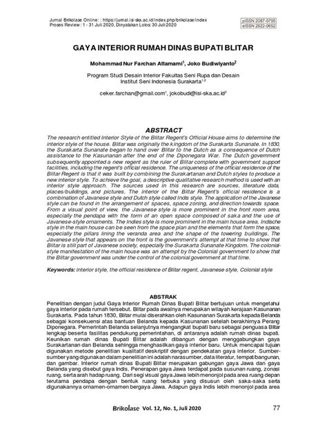 GAYA INTERIOR RUMAH DINAS BUPATI BLITAR - balustradellc