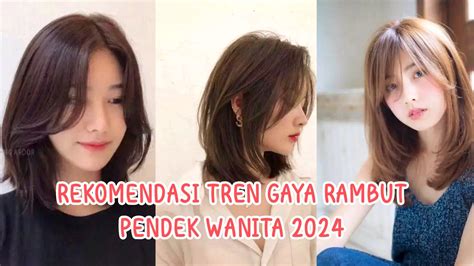 Gaya Rambut Pendek Wanita Trendi Stylish 2024 - balustradellc