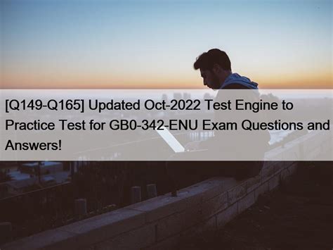 GB0-342-ENU Online Test