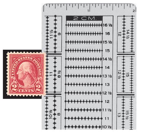 GB2208319A - Stamp perforation gauge - Google Patents