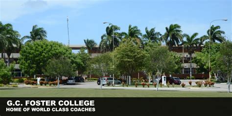 GC Foster College Website