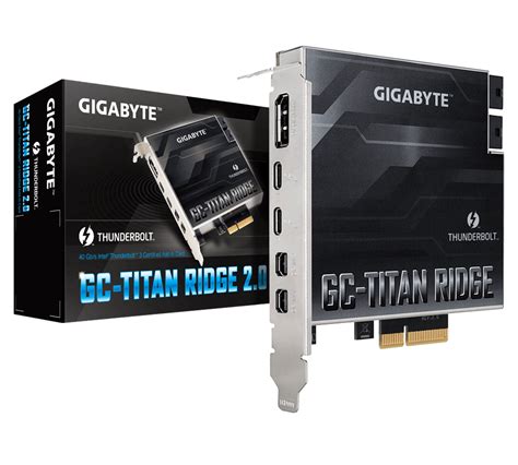 GC-TITAN RIDGE (rev. 2.0) Key Features - GIGABYTE