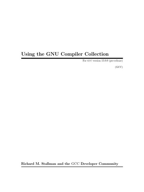 GCC PDF