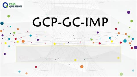 GCP-GC-IMP Prüfungsmaterialien