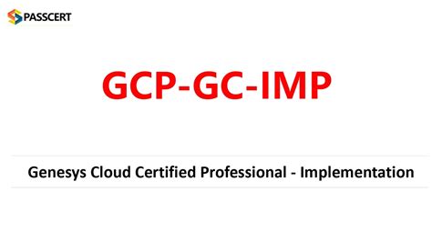 GCP-GC-IMP Zertifizierungsantworten