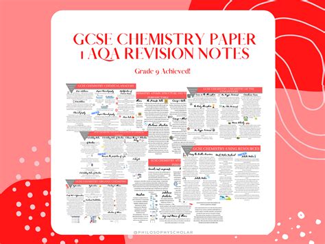 GCSE Chemistry Revision: Chemistry Of The …