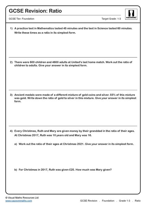GCSE Ratio & Proportion: Word Problems & Real-Life … - wintechmobiles.com