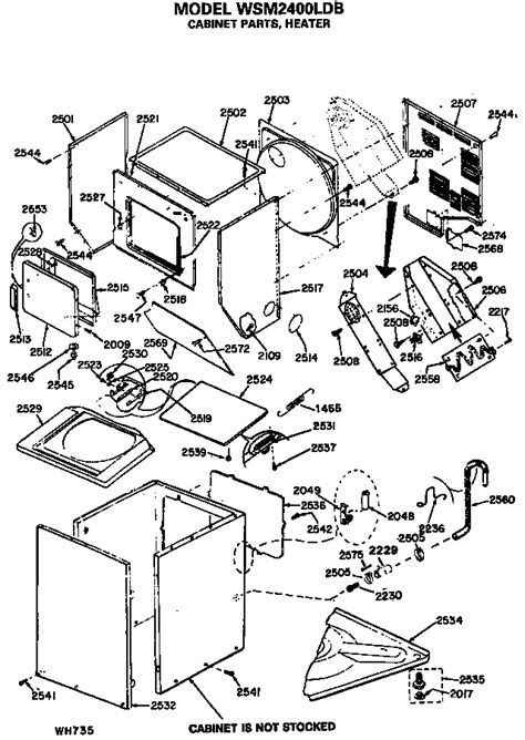 GE DLLLR23EG1WW dryer parts Sears PartsDirect