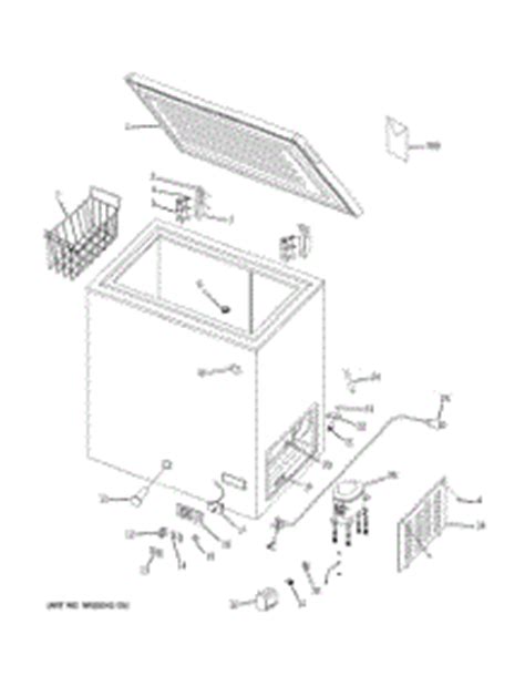 GE Freezer: Model FCM7SUBWW Parts & Repair Help Repair Clinic