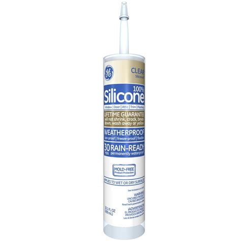 GE Silicone II Window & Door Sealant, Indoor/Outdoor … - balustradellc
