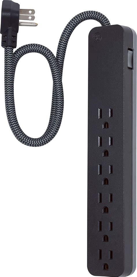 GE home electrical UltraPro 6-Outlet Surge Protector, 2 Ft …