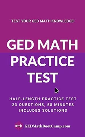 Read Online Ged Math Practice Test By Ana Lukyanova