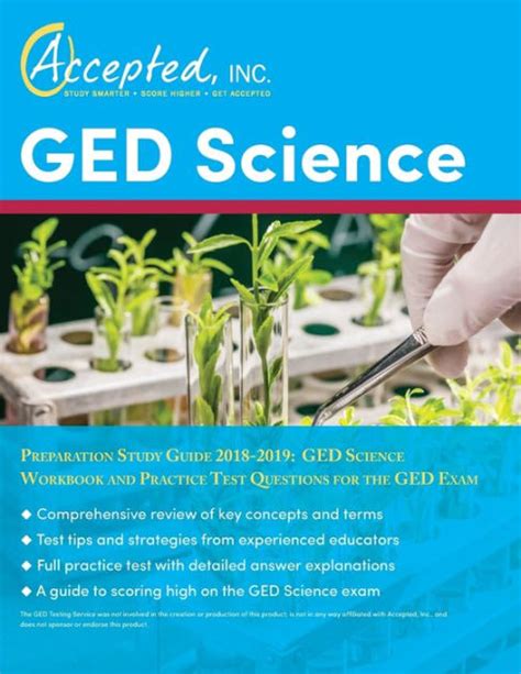 Download Ged Science Preparation Study Guide 20182019 Ged Science Workbook And Practice Test Questions For The Ged Exam By Accepted Inc Exam Prep Team