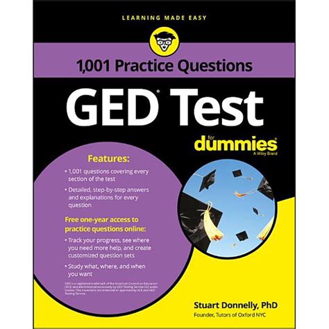 Read Online Ged Test 1001 Practice Questions For Dummies By Stuart Donnelly