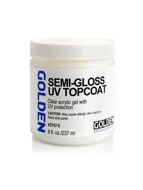 Gel Topcoat w/UVLS - Golden Artist Colors - balustradellc