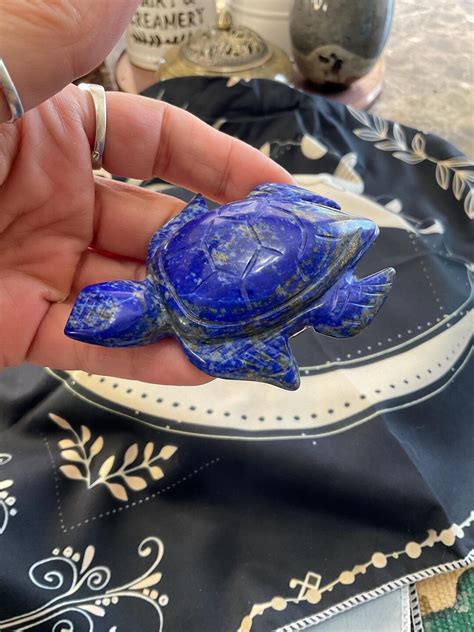Gemstone Sea Turtle Carving - Etsy - muktibox.com