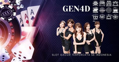 GEN4D GACOR Bandar Togel Terbesar Di Indonesia & Situs Toto