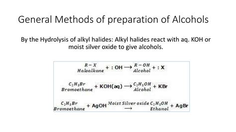 General Methods of Preparation of Alcohols - BYJU'S - wintechmobiles.com