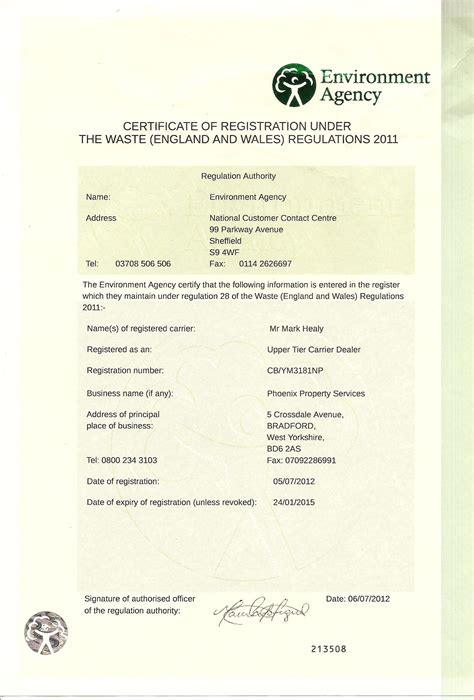 General Waste Disposal Facility Licence - GoBusiness - balustradellc