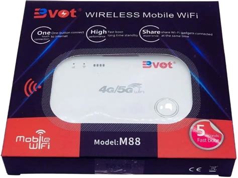 Generic BVOT M88 4G/5G MiFi Pocket Wi-Fi - Jumia Kenya - balustradellc