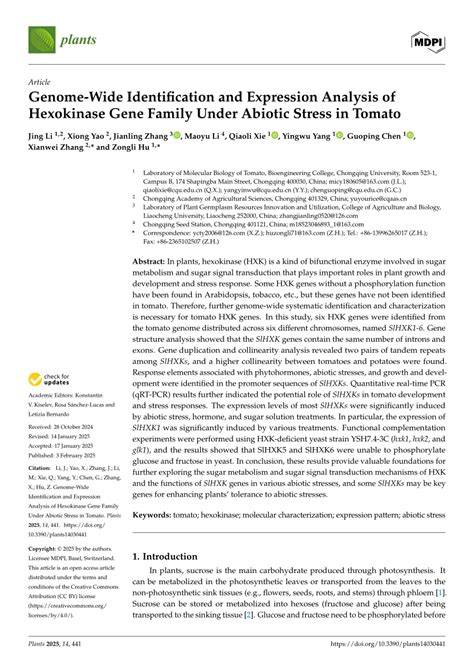 Genome-wide identification and expression analysis of the SR gene ... - raincitystudios.com