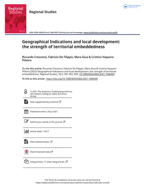 Geographical Indications and local development: the strength of ... - wintechmobiles.com