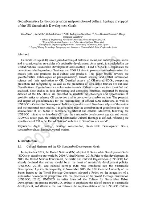 Geoinformatics for the conservation and promotion of cultural heritage ... - wintechmobiles.com