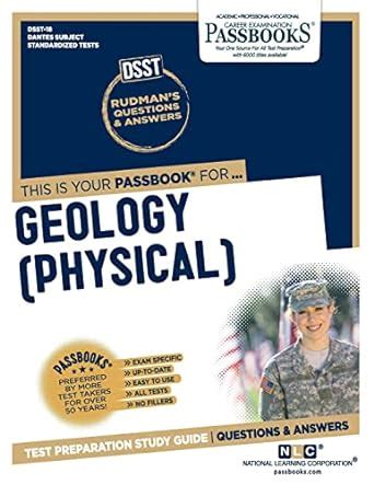 GEOLOGY PHYSICAL Passbooks Study Guide