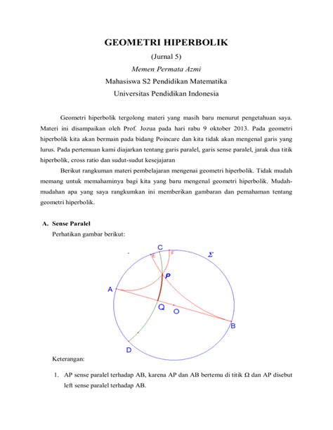 GEOMETRI HIPERBOLIK : Matematika - Blogger - wintechmobiles.com