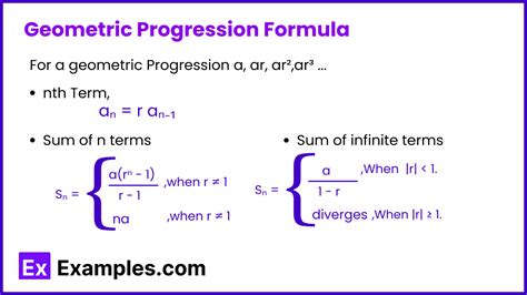 Geometric Progression - an overview | ScienceDirect Topics - wintechmobiles.com