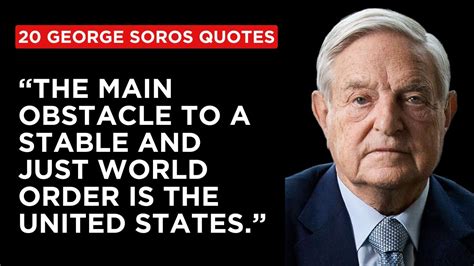 George Soros September 2014 Quotes: Unpacking the Controversial ... - balustradellc