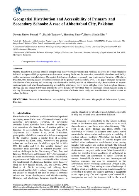 Geospatial Distribution and Accessibility of Primary and … - wintechmobiles.com