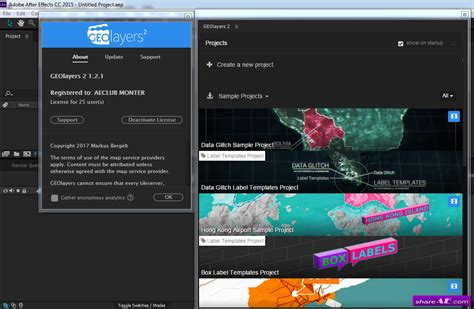 GEOlayers 2 Script for AE Free Download After Effects Projects