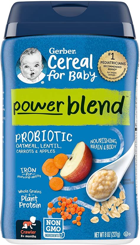 GERBER Cereals with Powerblend - Amazon