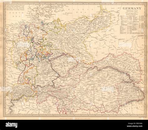 GERMANY. General Map. Hungary. Population table. SDUK 1844 …