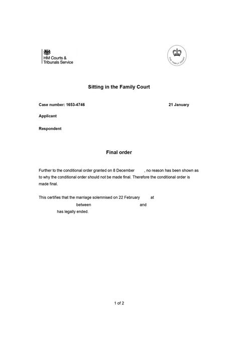 Get a copy of a final order or decree absolute - GOV.UK - balustradellc