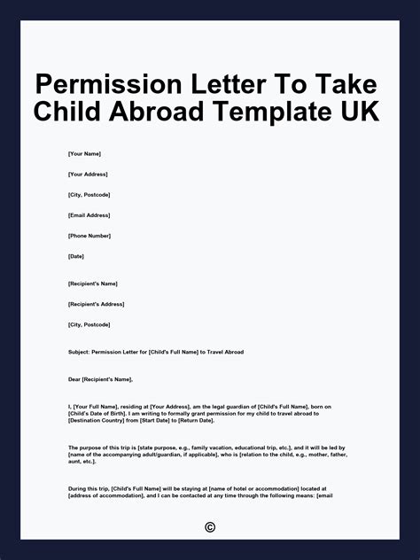 Get permission to take a child abroad - GOV.UK - balustradellc
