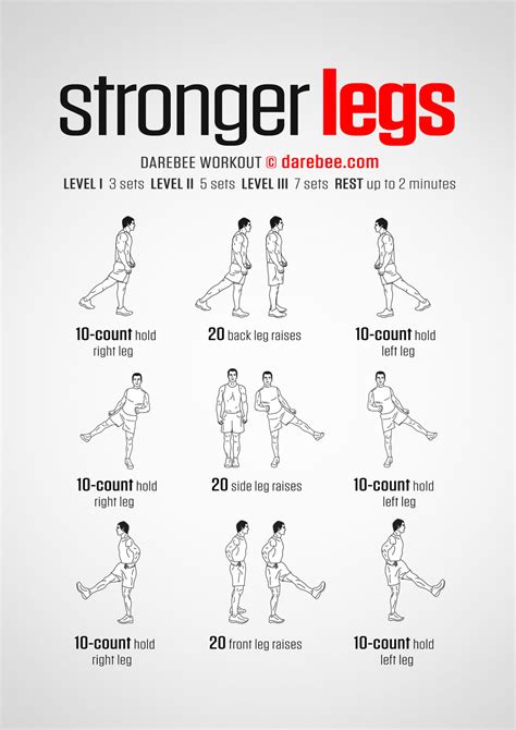 Get Stronger Legs With These Exercises - balustradellc