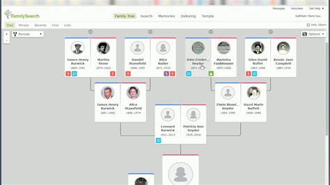 Getting Started with FamilySearch: Create Trees - balustradellc