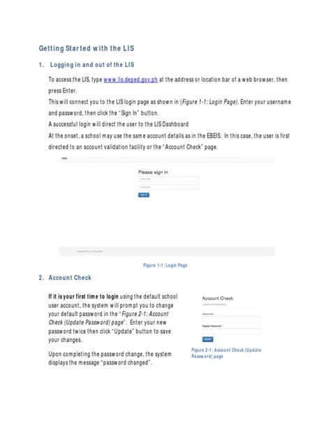 Getting Started with the LIS - balustradellc