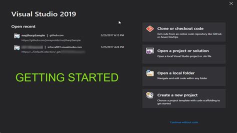 Getting started with Visual Studio - balustradellc