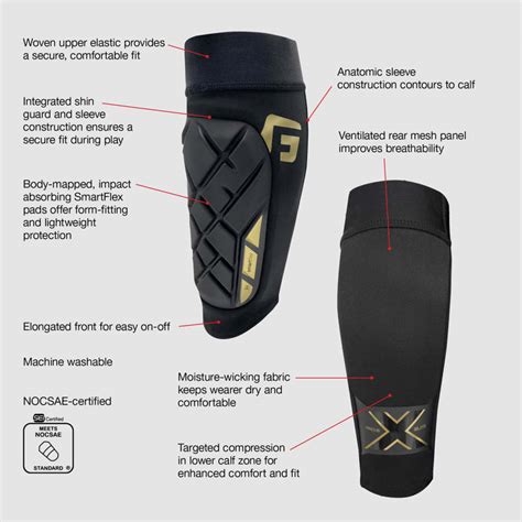 GForm ProS Elite Shin Protection Keeperstop
