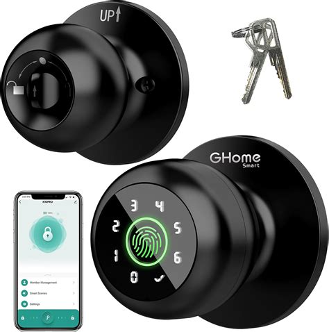 GHome Smart - Biometric Fingerprint Door Lock, 4-in-1 Keyless Entry ... - coolestguyplanet.net