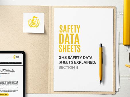 GHS Safety Data Sheets Explained Section 4