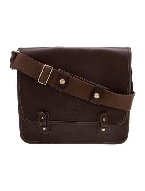 Ghurka Leather Messenger Bag - The RealReal - balustradellc