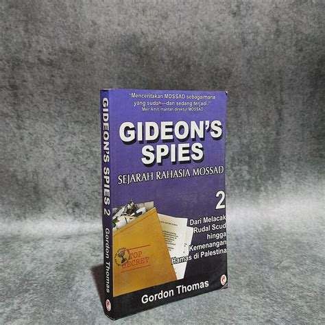 Gideons Spies:Sejarah Rahasia Mossad Jilid 1 / Thomas, Gordon - balustradellc