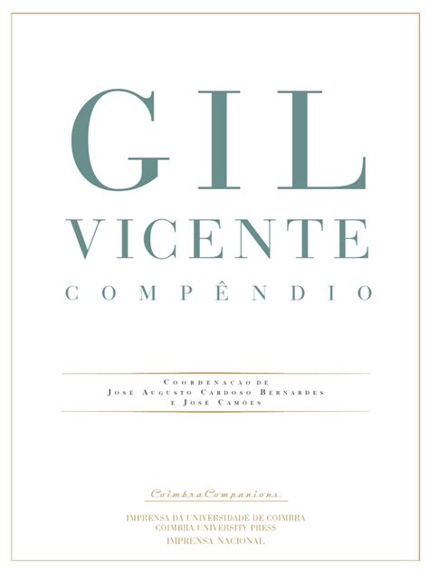 Gil Vicente » Overview - balustradellc