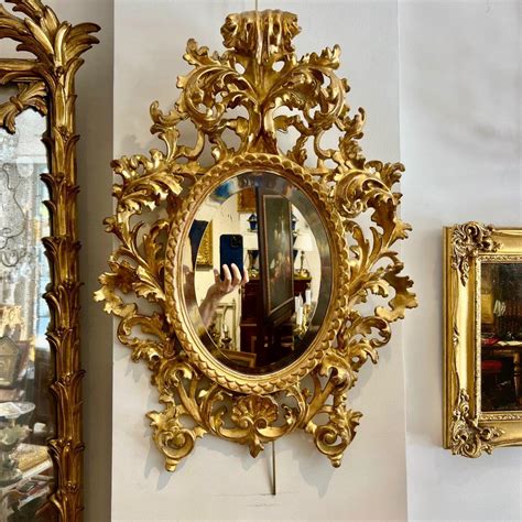 Gilded Baroque Mirror - Etsy - balustradellc